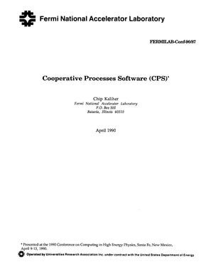 Cooperative Processes Software (CPS)