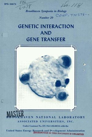Genetic interaction and gene transfer