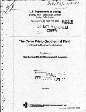 Cerro Prieto geothermal field: exploration during exploitation