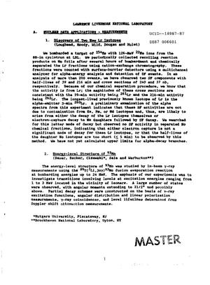 Report to the DOE Nuclear Data Committee 1987