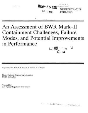 An assessment of BWR (boiling water reactor) Mark-II containment challenges, failure modes, and potential improvements in performance