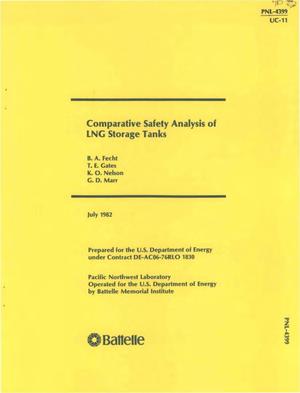 Comparative Safety Analysis of LNG Storage Tanks