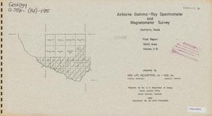 Airborne Gamma-Ray Spectrometer and Magnetometer Survey Final Report: Green Valley/O-2 Ranch, Texas, Detail Area, Volume 2B