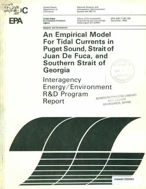 An Empirical Model for Tidal Currents in Puget Sound, Strait of Juan De Fuca, and Southern Strait of Georgia