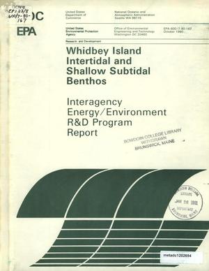 Whidbey Island Intertidal and Shallow Subtidal Benthos