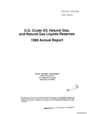 US crude oil, natural gas, and natural gas liquids reserves