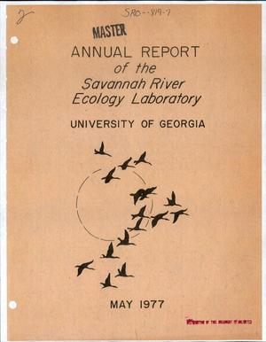 Ecological research at the Savannah River Ecology Laboratory. Annual report