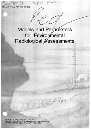 Models and parameters for environmental radiological assessments