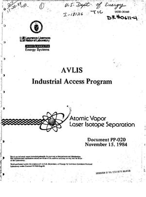 AVLIS industrial access program