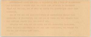 Primary view of object titled '[News Script: Beaumont Search]'.