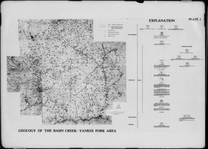 Uranium Potential and Geology of the Challis Volcanics of the Basin Creek-Yankee Fork Area, Custer County, Idaho: Final Report, Plate 1-5