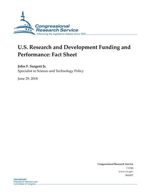 U.S. Research and Development Funding and Performance: Fact Sheet