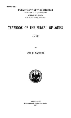 Yearbook of the Bureau of Mines 1916