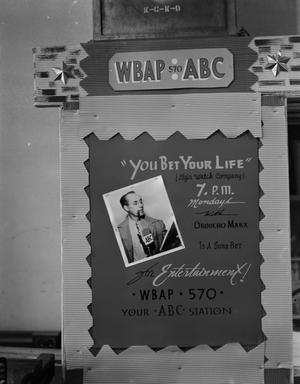 [Advertisement for 'You Bet Your Life']