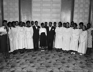 [African American choir group]