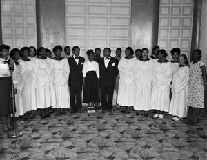 [African American choir]