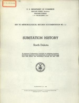 Substation History: South Dakota