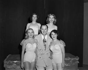 [Jack Valentine and four women]