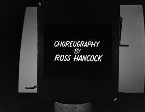 ["Choreography by Ross Hancock" slide]