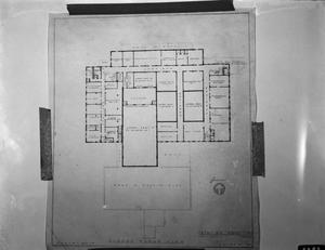 Primary view of object titled '[WBAP building floor plans - 2nd floor]'.