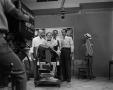 Primary view of [Four men on barbershop set]