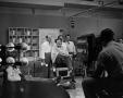 Primary view of [Five men on barbershop set]