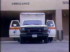 [News Clip: Grand Prairie ambulance]