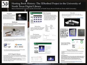 Hosting Book History: The 3Dhotbed Project in the University of North Texas Digital Library