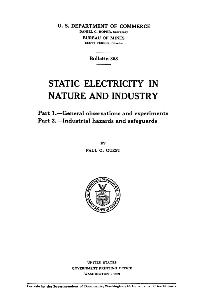 Electricity in Nature and Industry - UNT Digital Library