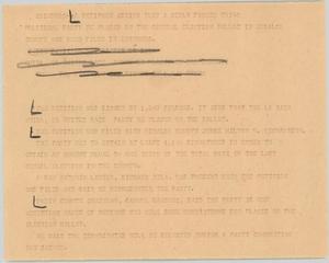 Primary view of object titled '[News Script: Political party petition]'.