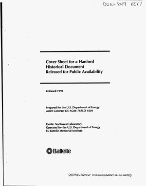 Study of application for Hanford produced cobalt-60