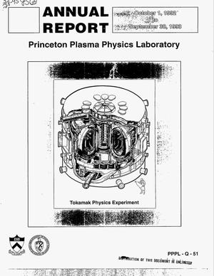 FY93 Princeton Plasma Physics Laboratory. Annual report, October 1, 1992--September 30, 1993