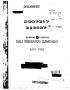 Report: Fuels Preparation Department monthly report, May 1958