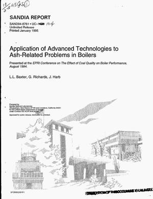 Application of advanced technologies to ash-related problems in boilers