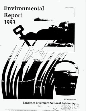 Environmental report 1993