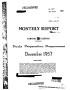 Report: Fuels Preparation Department monthly report for December 1957