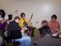 Photograph: [Southwest HS group working on activity in classroom]