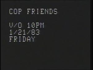 [News Clip: Cop friends]