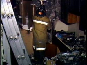 [News Clip: Two-alarm fire]