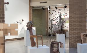 Primary view of object titled 'Graduate Students' Sculpture Exhibition'.