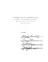 Thesis or Dissertation: A Comparative Study of the Educational Growth and Personal Characteri…