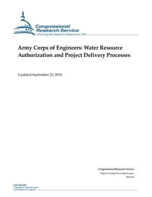 Army Corps of Engineers: Water Resource Authorization and Project Delivery Processes
