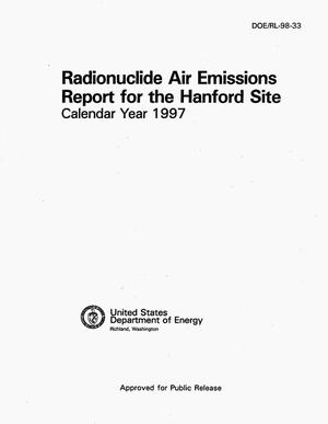 Radionuclide air emissions report for the Hanford Site -- calendar year 1997