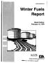 Report: Winter fuels report week ending, February 18, 1994
