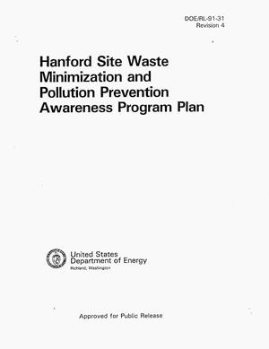 Hanford Site waste minimization and pollution prevention awareness program plan
