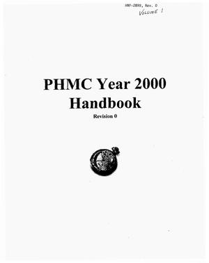 PHMC Year 2000 handbook. Revision 0, Volume 1