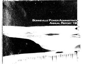 Bonneville Power Administration 1991 Annual Report.