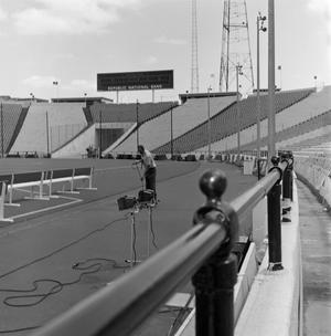 [Wiring set up at the Cotton Bowl]