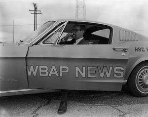 [Reporter in the WBAP automobile]