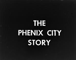 ["The Phenix City Story" movie title slide]